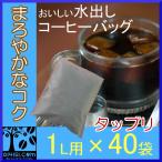 アイスコーヒー2kg(50gx40袋/2000g) 水出しコーヒー バッグ 送料無料 （1L用 × 40 パック ） コールドブリュー コーヒー コーヒー豆 水出し珈琲