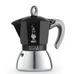 BIALETTI ビアレッティ NEW モカ インダクション 6カップ用ブラック 6936