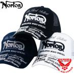 ショッピングBrand ノートン 3Dラメロゴ刺繍 メッシュキャップ 帽子 メンズ 新作2026年モデル NORTON 261n8700