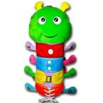 TOKIX、【BIGサイズあおむしくん】、知育玩具 3歳、 知育玩具 布製、 布 おもちゃ、指先の知育、 ひもとおし おもちゃ、 ぼたんかけ おもちゃ