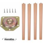  натуральное дерево. мебель ножек из дерева. ножек из дерева мебель. ножек стол ножек круглый стержень фиксация ножек 4 шт. комплект 10cm~70cm стол диван стул bed шкаф. пара вверх взамен DIY из дерева ножек bi