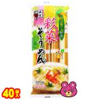 ショッピングそうめん 五木食品 彩菜そうめん 320g×20袋入×2ケース：合計40袋 ／食品