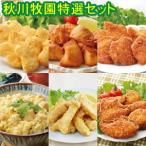 秋川牧園 特選セット ／チキンナゲット、唐揚げ、ソースカツ、親子丼の具、鳥天、ささみかつ／要冷凍／クール便／食品