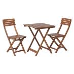 ガーデン3点セット #VFS-GT31SM ブラウン／代引不可／インテリア：不二貿易79444