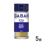 5個／ ハウス食品 ギャバン タイム パウダー 瓶 11g×5個入 GABAN ／NA