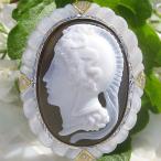 超希少ストーンカメオ完全手彫りマイ...