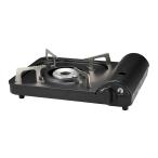 ショッピングカセットコンロ CAPTAIN STAG/ポータブル　カセットコンロ（ブラック）/UF-0028