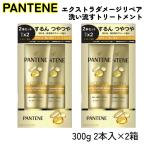 ショッピングパンテーン パンテーン エクストラダメージリペア 洗い流す トリートメント 300g 2本入 × 2箱 計 4本 ダメージケア ヘアケア