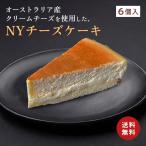 ※06月05日賞味期限※ ニューヨークチーズケーキ(約71g×6個)(送料無料)冷凍ケーキ NYチーズケーキ(冷凍便)