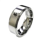 CHILL FACTOR кок кольцо Black Jura черный *jula717 из нержавеющей стали мужской аксессуары 