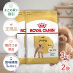 【お得な2個セット】ロイヤルカナン プードル 成犬用 3kg / プードル成犬用(生後10ヵ月齢以上) / ドライフード ジッパー有り 爆買