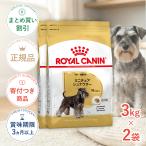 【お得な2個セット】ロイヤルカナン ミニチュアシュナウザー 成犬〜高齢犬用 3kg / ミニチュアシュナウザー成犬・高齢犬用(生後10ヵ月齢以上) / ジッパー有り