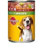 [ペディグリー]Pedigreeチャム 成犬用 ビーフ＆緑黄色野菜 400g / 犬用 4902397139232 ウェット 缶 ドッグフード いぬ #w-100348