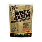 GOLD'S GYM（ゴールドジム）ホエイ＆カゼインダブルプロテイン（2kｇ）バニラ風味