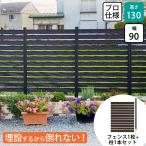 ショッピングフェンス アルミフェンス ボーダー 支柱セット 900×1300mm アムール  外構 DIY ガーデニング ガーデン 庭