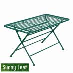  сад стол ширина 100cm тонкий железный одиночный товар Sunny Leaf (SPL-9003-GRN) low стол * производитель ограниченное количество * Hokkaido +12000 иен 