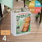 塗料 木材 油性 ウッドステインプロ 4L ピニー 単品 塗料の種類は油性