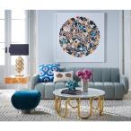 ライト テーブルライト 卓上照明 照明 オブジェ おしゃれ 高級 アート ラグジュアリー【JOANTHAN ADLER PUZZLE CIRCLES TABLE LAMP】