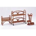 籐フラワーラック　3点セット　IMW120set 家具インテリア花ガーデニングラックスタンド 今枝商店 籐