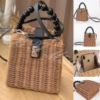 かごバッグ ハンドバック ショルダーバッグ レディースバッグ ポシェット 手作り カバン かわいい おしゃれ