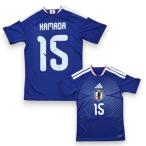 【キッズ】 アディダス サッカー日本代表 2026 ホーム レプリカ ユニフォーム #15 鎌田 大地