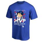 メジャーリーグ Fanatics ドジャース 大谷翔平 ナショナルリーグ MVP2024獲得記念 イラスト Tシャツ 24FW0077
