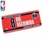 NBA ワシントン・ウィザーズ フェイスタオル #8 HACHIMURA NBA35328 ( バスケ バスケット ＮＢＡグッズ バスケグッズ ファングッズ )