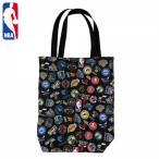 NBA トートバッグ ALLOVER ブラック/カラー NBA35878 ( バスケ バスケット ＮＢＡグッズ ファングッズ バスケグッズ )