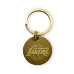 NBA ロサンゼルス・レイカーズ 真鍮 ロゴ キーホルダー NBA88121 ( バスケットボール バスケグッズ レイカーズ LAKERS )