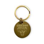 NBA シカゴ・ブルズ 真鍮 ロゴ キーホルダー NBA88122 ( バスケットボール バスケグッズ キーホルダー ブルズ BULLS )