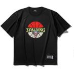 スポルディング Tシャツ ONE PIECE ヒトヒトの実 ボールプリント SMT25103P ( ワンピース コラボ バスケ 半袖シャツ チョッパー )