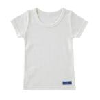 (チャックルベビー) chuckle 半袖インナーシャツ 100cm ホワイト P3408-100-10