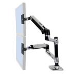 ショッピングエルゴ エルゴトロン LX デュアル デスクマウントアーム スタッキング 45-248-026