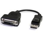 DisplayPort(オス)-DVI(メス)アクティブ変換アダプタ ディスプレイポート/ DP-DVI-D (25ピン) シングルリンク変換ケーブル 1920x1200 ..