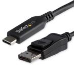 USB-C-DisplayPort 変換アダプタケーブル 1.8m 8K/30Hz対応 HBR3 USB Type-C専用ディスプレイアダプタ Thunderbolt 3 互換 CDP2DP146B