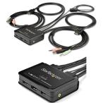  кабель в одном корпусе 2 порт USB HDMI соответствует KVM переключатель 4K/60Hz соответствует PC переключатель 1.5m кабель длина 3.5mm аудио соответствует SV211HDUA4K