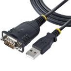 USB-RS232Cシリアル変換ケーブル/USB 2.0/91cm/USB Type-Aオス・DB9オス/Windows&macOS/USB-D-Sub 9ピン変換アダプター 1P3FP-USB-SERIAL