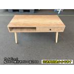 ( б/у )( часть регион бесплатная доставка ) центральный стол выдвижной ящик имеется из дерева low стол F-FA-824-0410A