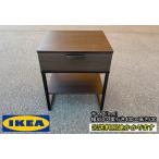 ( б/у )( часть регион бесплатная доставка )IKEA( Ikea ) ночной столик боковой стол выдвижной ящик имеется полки имеется F-FA-840-0710A