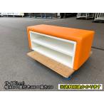 ( б/у )( часть регион бесплатная доставка ) место хранения имеется bench orange × белый винил кожа обивка F-NA-799-0603A