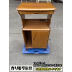 ( б/у )( часть регион бесплатная доставка ) Karimoku Furniture стойка под телефон стенд для вазы полка витрины FAX шт. из дерева F-NA-896-0828A