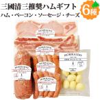三國推奨 北海道 手作りハム ギフト 6種セット ハム ソーセージ ベーコン チーズ ギフト 詰め合わせ MN-D お取り寄せ ハムセット