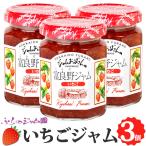 ふらのジャム園 いちごジャム 3個セット（140g×3） お取り寄せ いちご 苺 フルーツジャム 北海道 富良野 ジャムおばさん