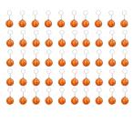  баскетбол брелок для ключа 50 шт. комплект orange цвет спорт сувенир * Event подарок * оборудование орнамент для 