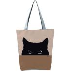 レディースショルダーバッグ猫柄ファ...