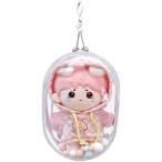  мягкая игрушка место хранения сумка прозрачный сумка pompon мяч * брелок для ключа имеется длина круглый застежка-молния тип большая вместимость видеть . сумка 