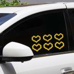  пиксел Heart машина стикер водонепроницаемый PVC материалы машина окно * бампер для декоративный элемент Latte .b подарок 