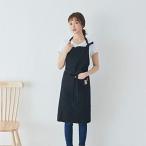 linen100% для бытового использования фартук с карманом для мужчин и женщин . грязный обработка легкий Cafe способ простой одноцветный 