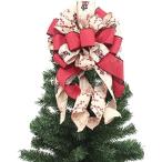  елка для бабочка .. лента Северная Европа способ в клетку красный * бежевый примерно 30x86cm большая вместимость украшение 