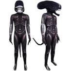  Чужой ром rus костюмы headgear имеется 2 позиций комплект боди капот маска Halloween koschu